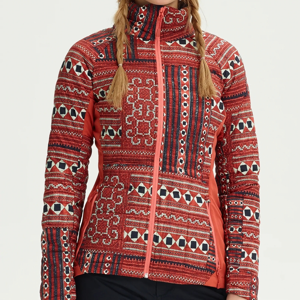 Women's Burton AK Helium Jacket (Red Kimono)